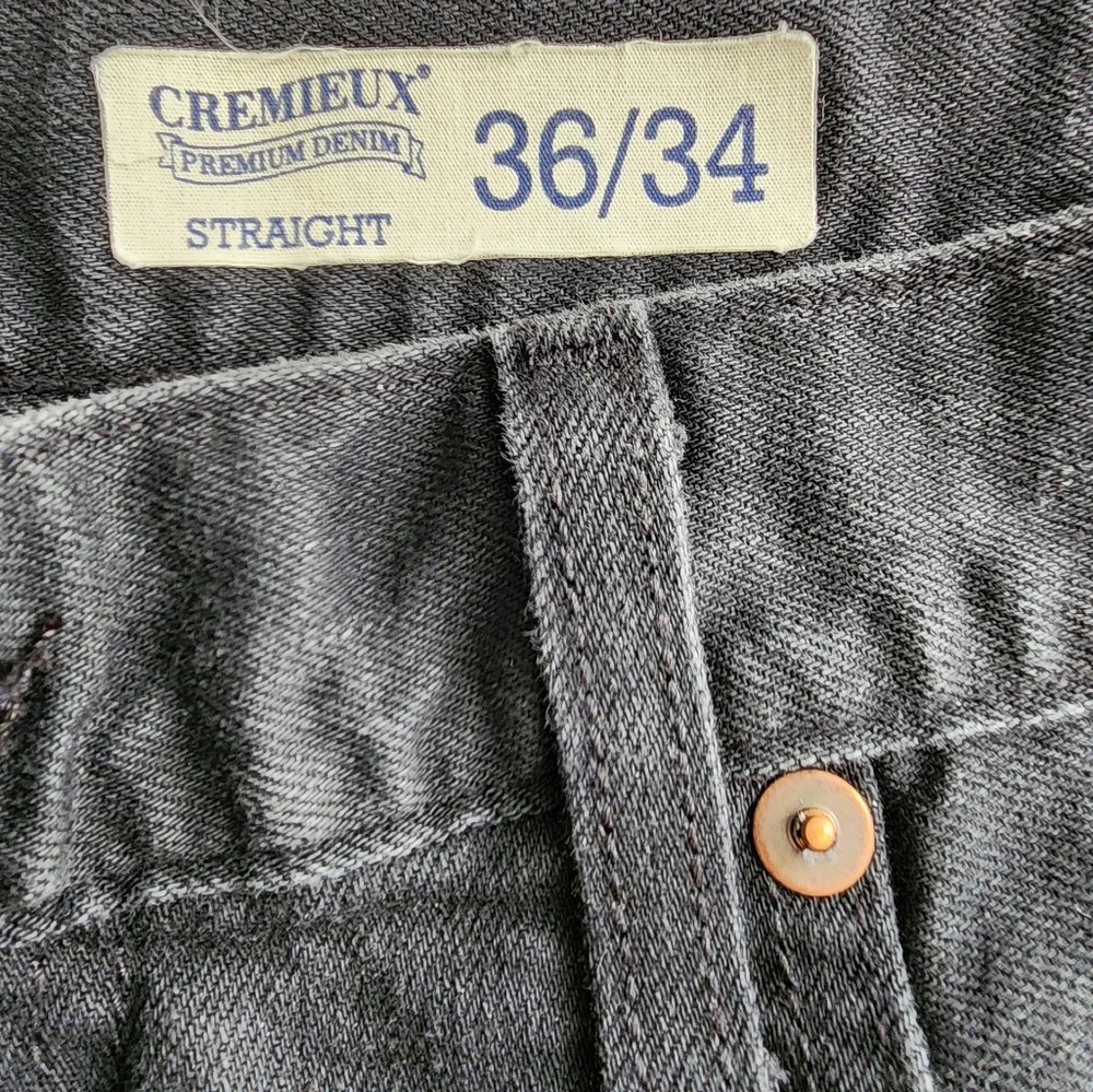 Mens Cremieux Denim Straight Fit Jeans
